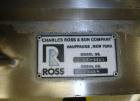 Used Ross High Shear Pump, Model ME415S, Stainless Steel. Including motor, approximate 4