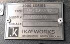Used Stainless Steel IKA Powder Liquid Mixer, model CMS 2000/40