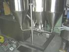 Used Koruma Disho V 160/330 Cream Manufacturing Plant, stainless steel, batch size 74 gallons (280 liters), not jacketed. 50 Hz. Mounted on frame and legs.