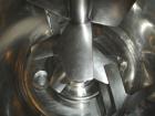 Used Ross/Olsa Vacuum Mixer Homogenizer, Model MACEF PH 150. 30 to 150 liter working capacity, 190 total, 316L stainless steel. Approximately 24.80