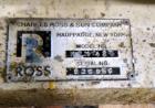 Used Ross In-Line High Shear Mixer