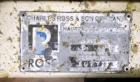 Used Ross In-Line High Shear Mixer