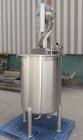 Used Scott Turbon Top Mounted Mixer, Model TMS3B-10. Approximately 1-1/2’’ diameter 17-4 PH stainless steel shaft with a “B” style head. Driven by a 10 hp, 3/60/230/460 volt, 3500 rpm motor. Mixer mo...