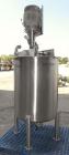 Used Scott Turbon Top Mounted Mixer, Model TMS3B-10. Approximately 1-1/2’’ diameter 17-4 PH stainless steel shaft with a “B” style head. Driven by a 10 hp, 3/60/230/460 volt, 3500 rpm motor. Mixer mo...