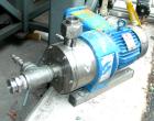 Used Silverson mixer, model 275LS, stainless steel. Driven by a 2hp,3/60/220/440 volt, 3445 rpm motor.