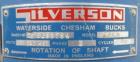Used Silverson In Line Mixer, Model 275.LS, Serial# 275LSB784.