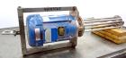 Used Silverson Batch Mixer Emulsifier, Model FX60, 316 Stainless Steel. Speed range 3600 rpm, batch range 40 to 320 gallon, approximately 20-1/2” long shaft. Driven by a 7-1/2hp, 3/60/230/460 volt, 3...