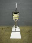 Used Silverson Bench Top Homogenizer, Model L4R.  Stainless steel shaft and blade, with controls, 115 volt, serial #1398.