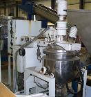 Used Tokushukika Kogyco Agi-Homo Mixer – 20 Gal, 316 SS, Hydraulic Tilt, Jacketed