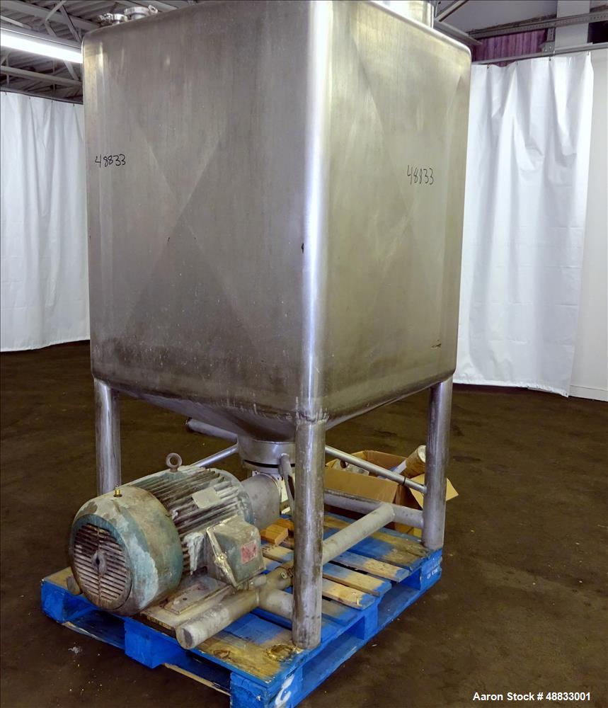 Used APV Liquiverter/Likwifier, 300 Gallon, Model CLV, 316L Stainless Steel.