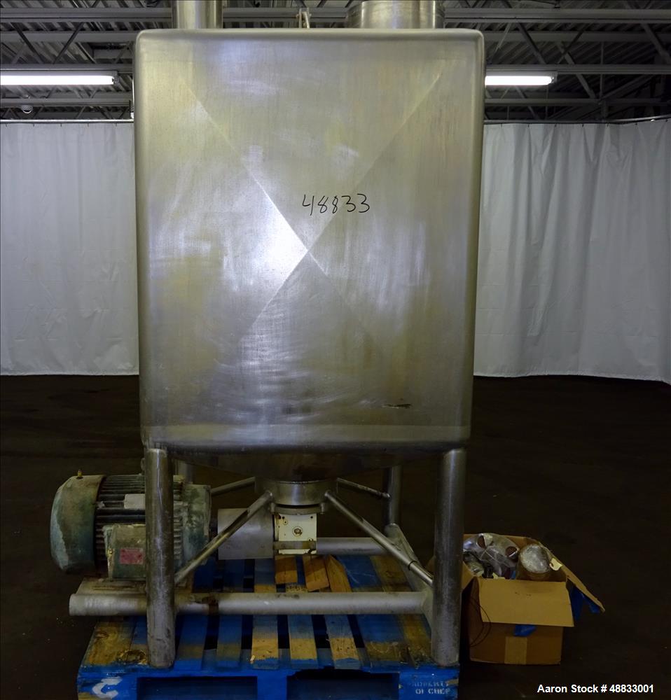 Used APV Liquiverter/Likwifier, 300 Gallon, Model CLV, 316L Stainless Steel.