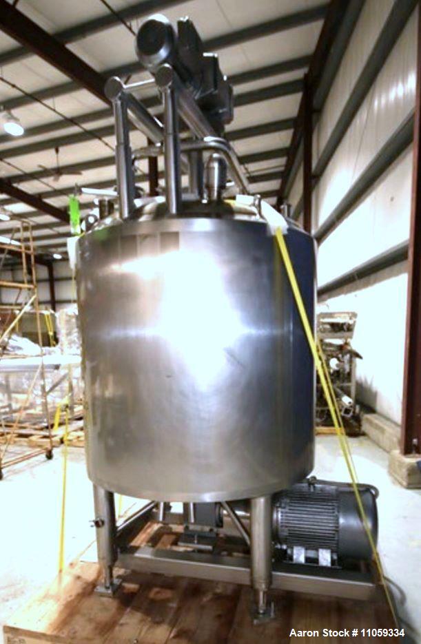 APV Crepaco 400 Gallon Jacketed Likwifier