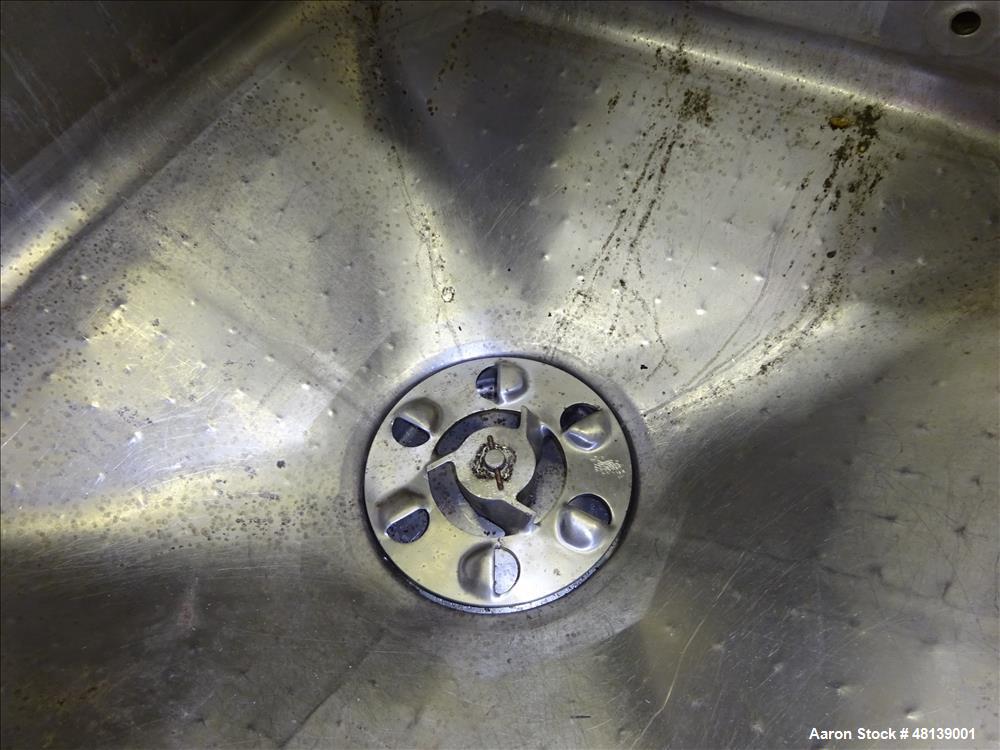 Used APV Crepaco Liquifier, Approximately 100 Gallon, 304 Stainless steel.