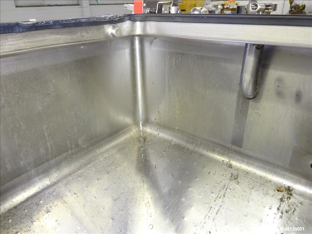 Used APV Crepaco Liquifier, Approximately 100 Gallon, 304 Stainless steel.