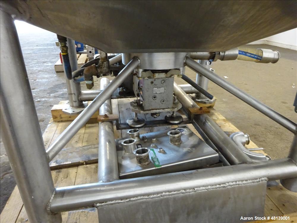 Used APV Crepaco Liquifier, Approximately 100 Gallon, 304 Stainless steel.