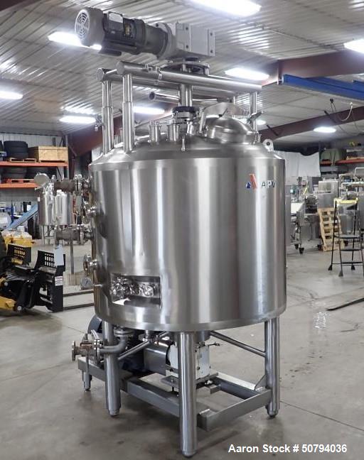 Used-APV Crepaco 300 Gallon Fully Jacketed Liquefier