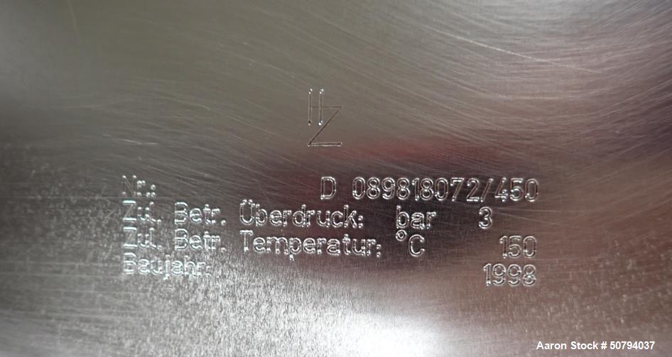 Used APV Crepaco 200 Gallon Jacketed Liquefier