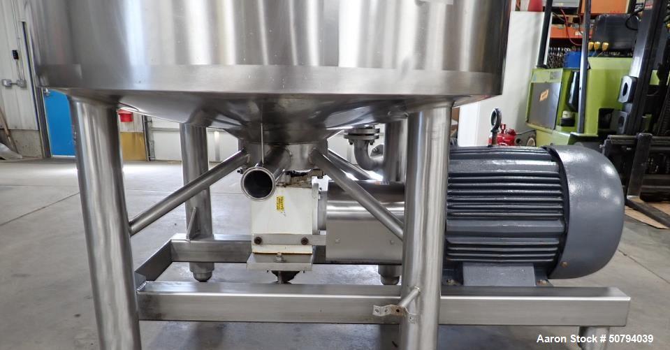 Used APV Crepaco 300 Gallon Fully Jacketed Liquefier