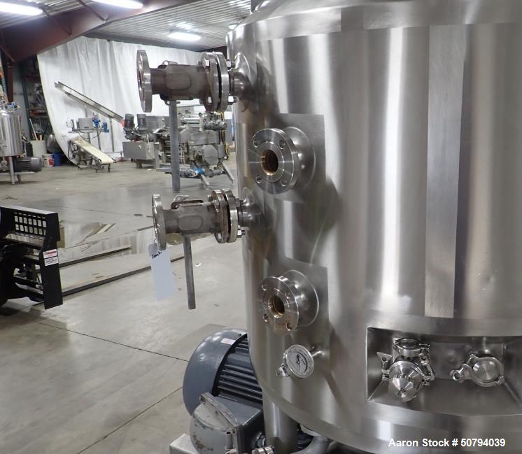 Used APV Crepaco 300 Gallon Fully Jacketed Liquefier