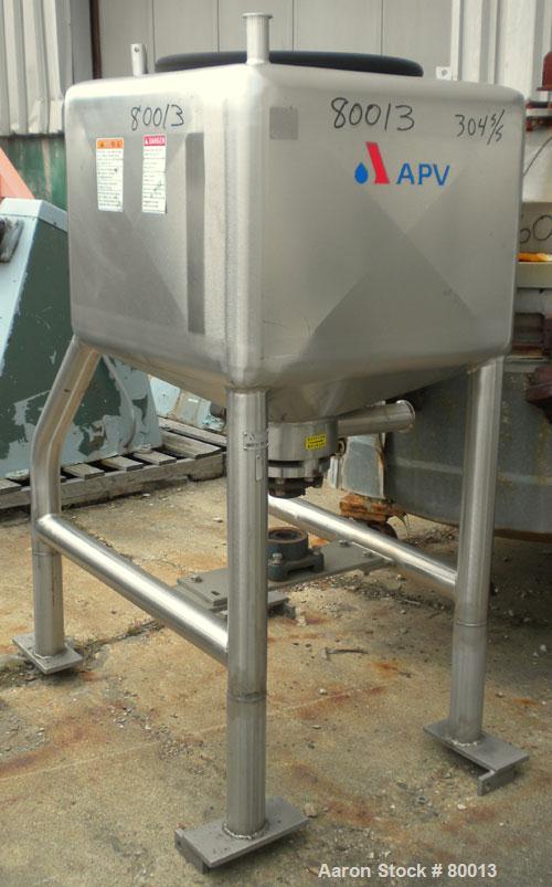 Used- Stainless Steel APV Liquifier, 50 Gallon