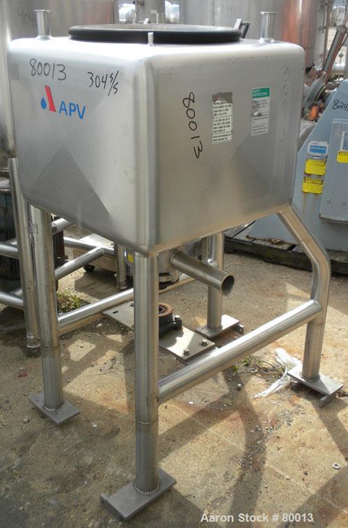 Used- Stainless Steel APV Liquifier, 50 Gallon