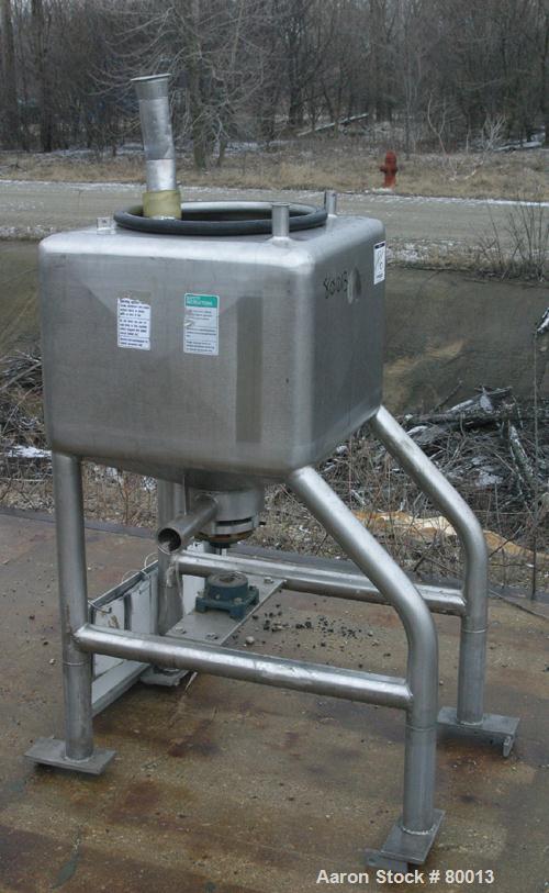 Used- Stainless Steel APV Liquifier, 50 Gallon