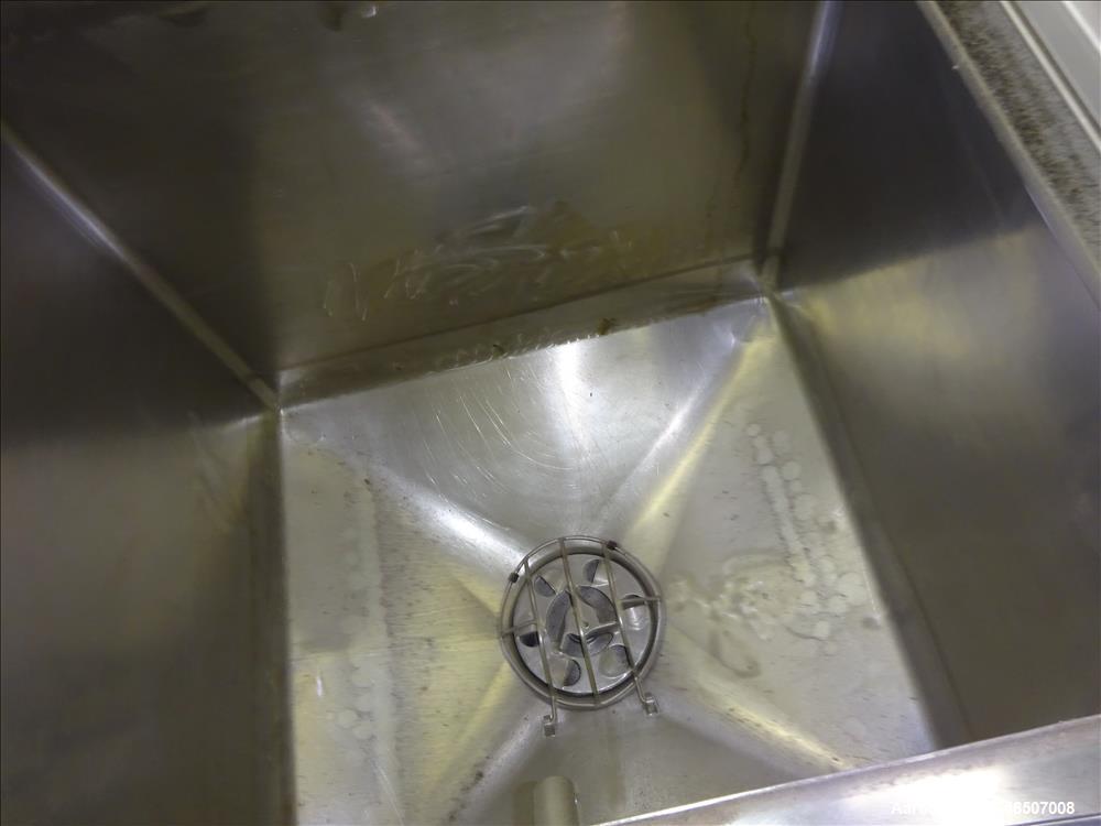 Used Breddo Likwifier, 300 Gallon, Model LDDW, 304 Stainless Steel.