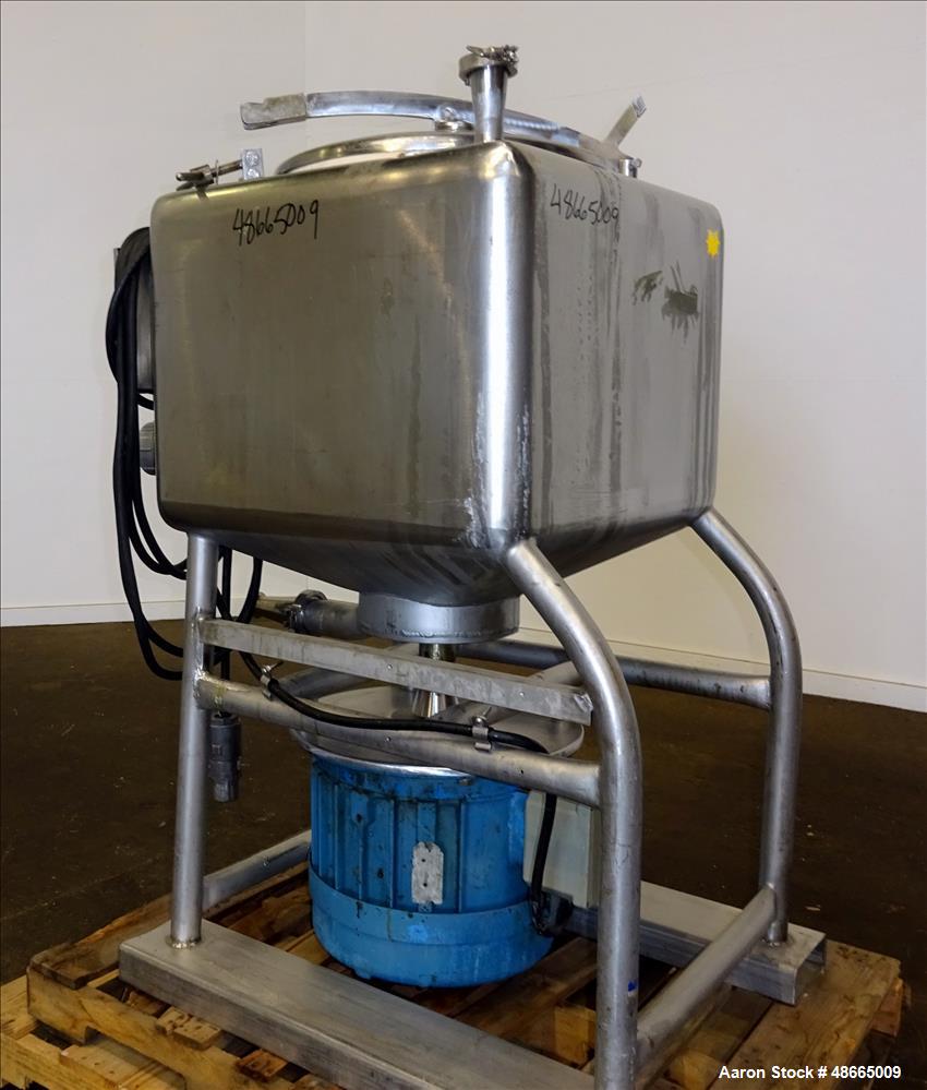 Used Breddo Likwifier, Model LDT-50, 50 Gallon, 304 Stainless Steel.