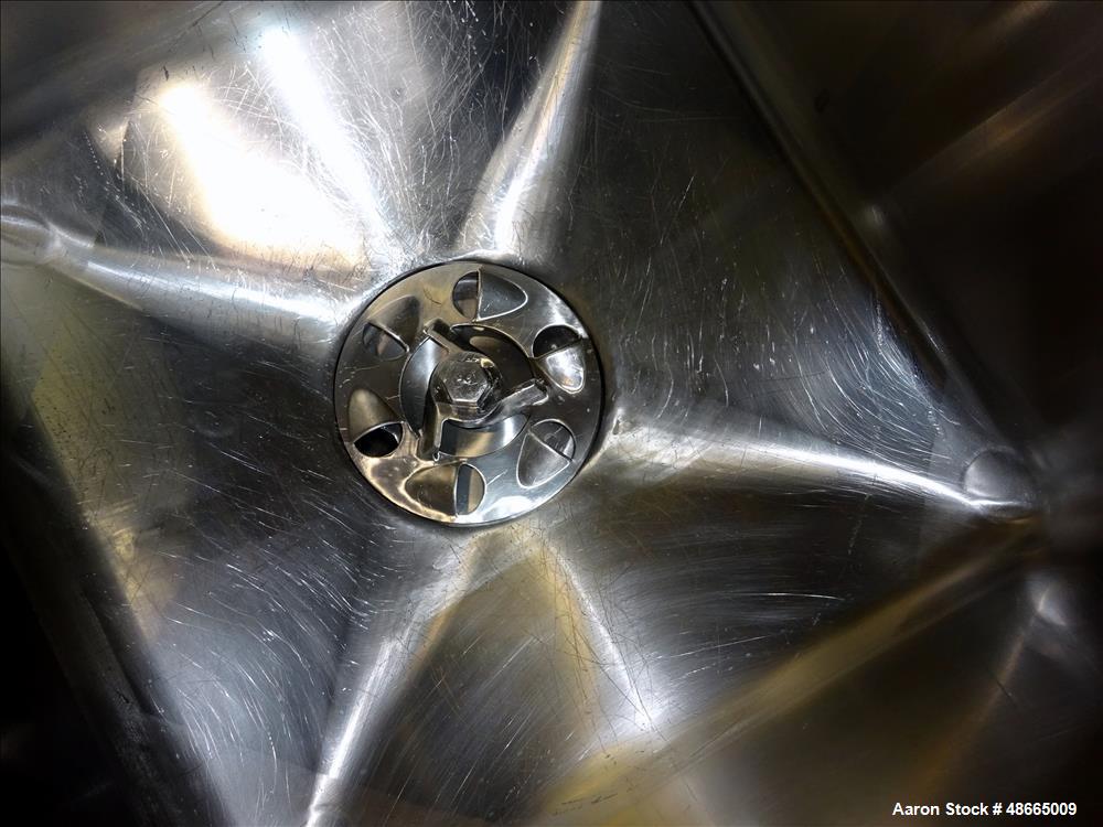 Used Breddo Likwifier, Model LDT-50, 50 Gallon, 304 Stainless Steel.