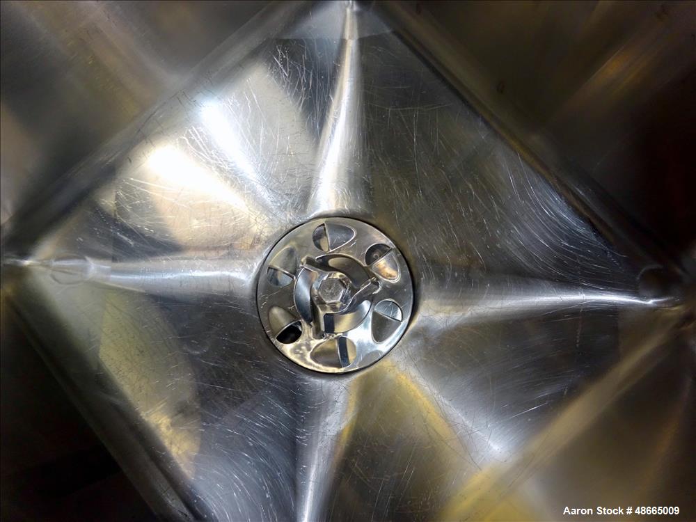 Used Breddo Likwifier, Model LDT-50, 50 Gallon, 304 Stainless Steel.