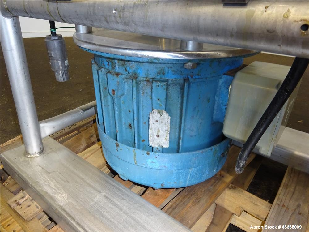 Used Breddo Likwifier, Model LDT-50, 50 Gallon, 304 Stainless Steel.