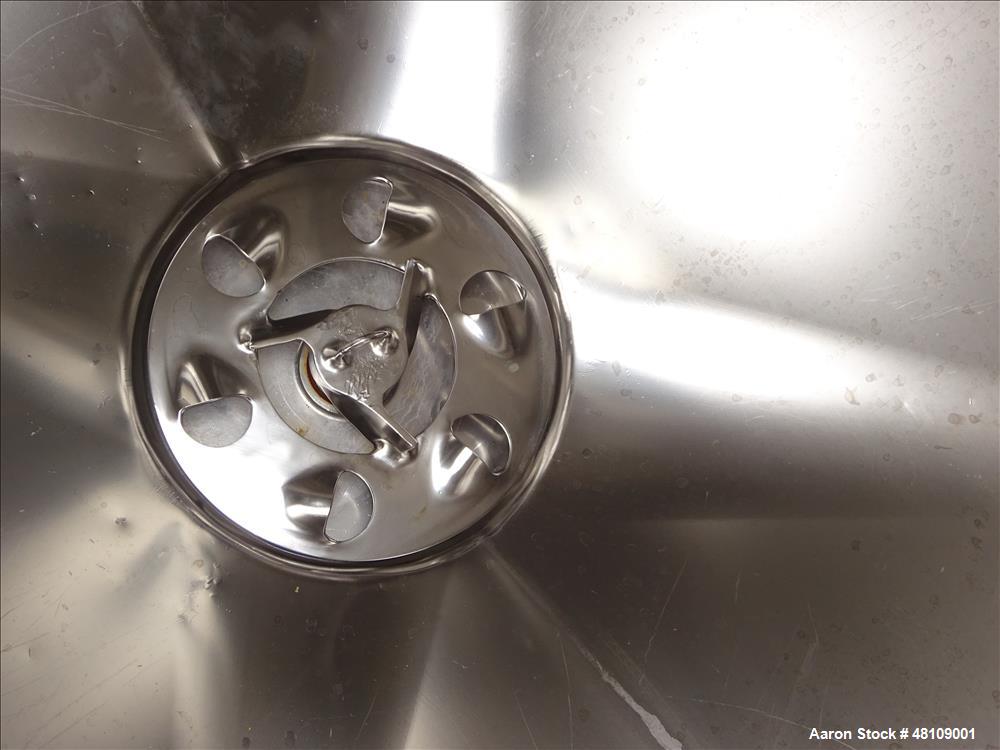 Used Breddo Likwifier, Approximately 300 Gallon, Stainless steel, Jacket.
