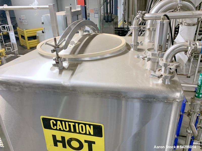 Used Breddo Likwifier, Approximate 200 Gallon.