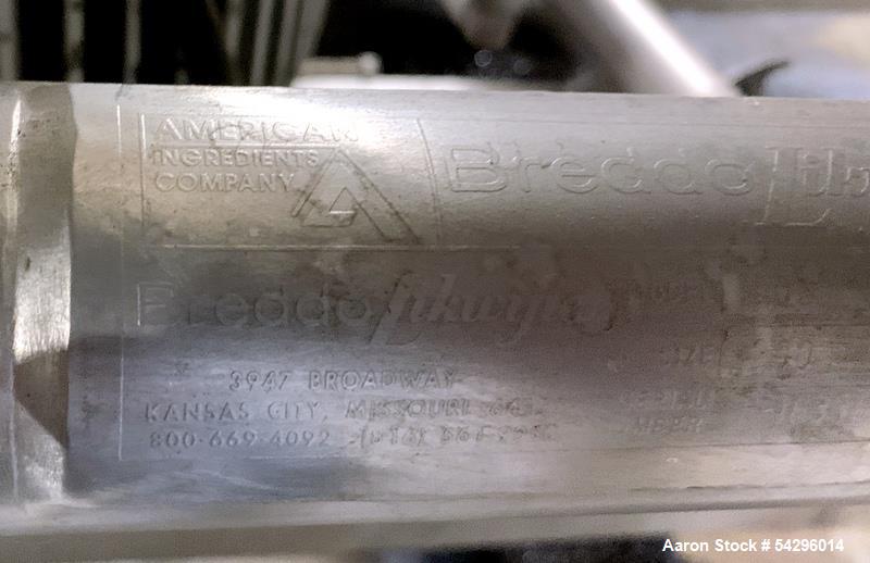 Used Breddo Likwifier, Approximate 200 Gallon.