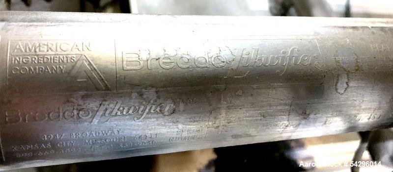 Used Breddo Likwifier, Approximate 200 Gallon.