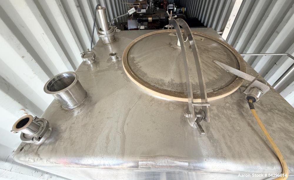 Used Breddo Likwifier 250 Gallon Stainless Steel High Shear Mixer with Mezzanine | 40 HP Emulsifier & SPX Pump