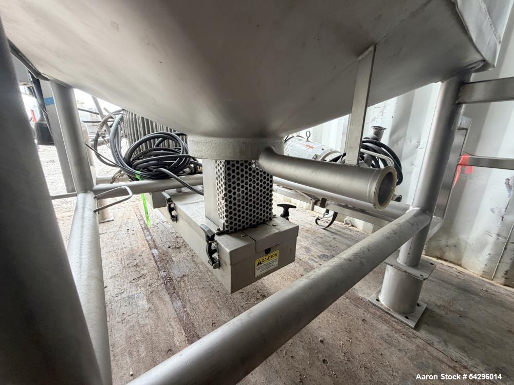 Used Breddo Likwifier 250 Gallon Stainless Steel High Shear Mixer with Mezzanine | 40 HP Emulsifier & SPX Pump