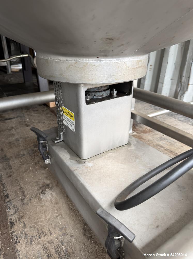 Used Breddo Likwifier 250 Gallon Stainless Steel High Shear Mixer with Mezzanine | 40 HP Emulsifier & SPX Pump