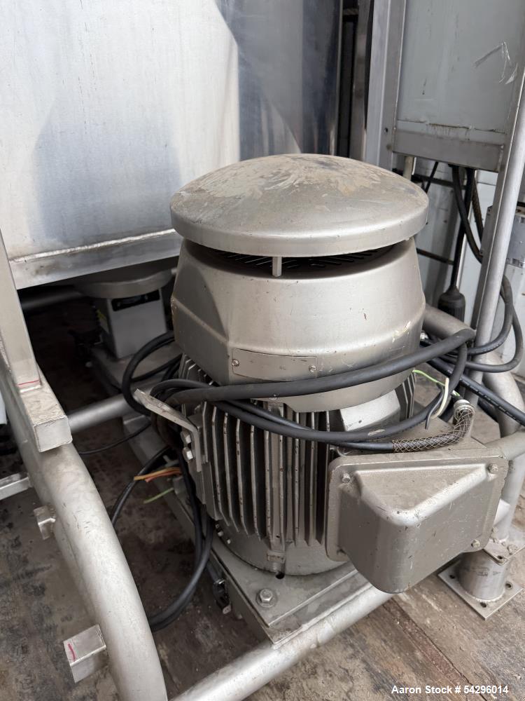 Used Breddo Likwifier 250 Gallon Stainless Steel High Shear Mixer with Mezzanine | 40 HP Emulsifier & SPX Pump