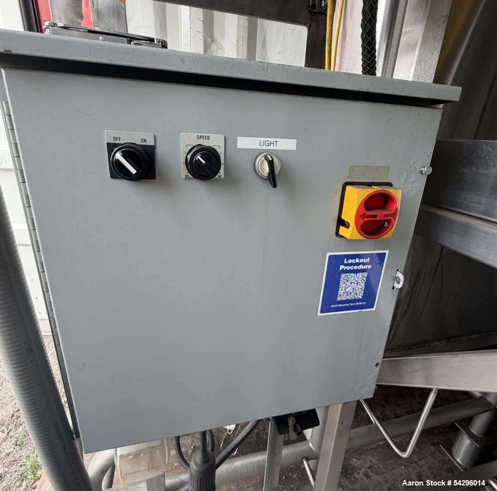 Used Breddo Likwifier 250 Gallon Stainless Steel High Shear Mixer with Mezzanine | 40 HP Emulsifier & SPX Pump