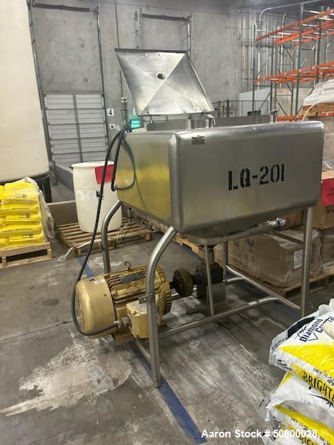 Used Crepaco 125 Gallon Likwifier | Stainless Steel | 25 HP Agitator