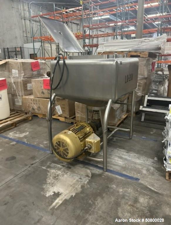 Used Crepaco 125 Gallon Likwifier | Stainless Steel | 25 HP Agitator