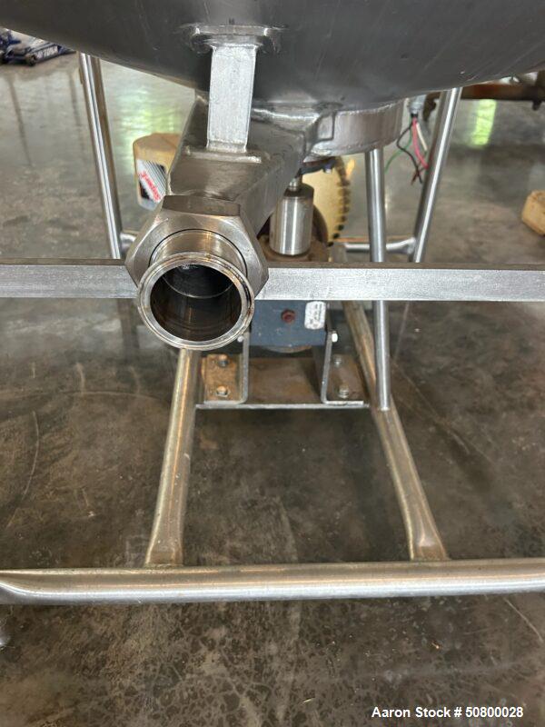 Used Crepaco 125 Gallon Likwifier | Stainless Steel | 25 HP Agitator