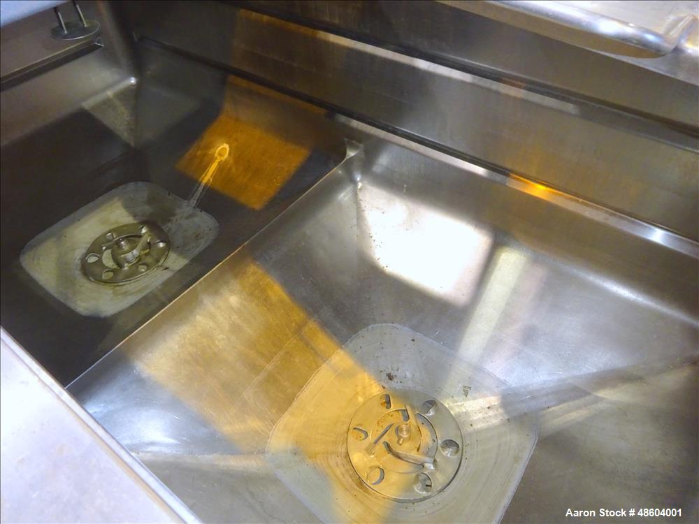 Used Lanco Dual Impellar Likwifier, Model L-500, Approximately 500 Gallon, Stai
