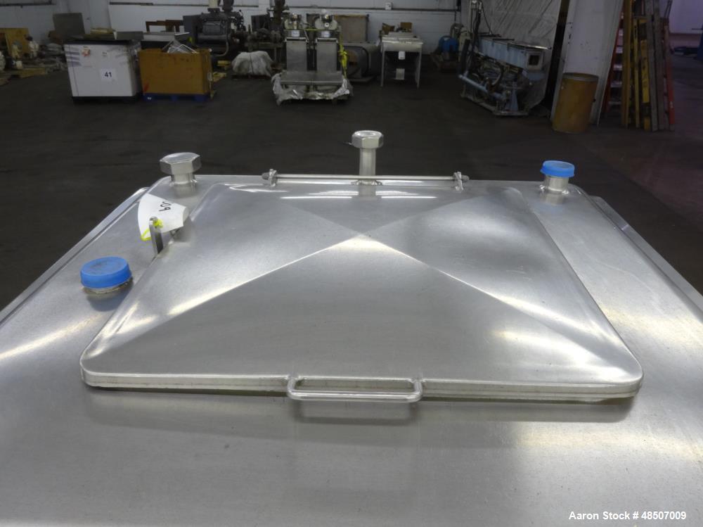 Used Lanco Likwifier, 200 Gallon, Model LD, 304 Stainless Steel.