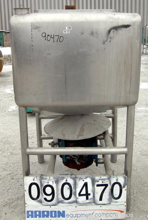 Used: Stainless Steel Likwifier, Approximate 150 Gallon Capacity