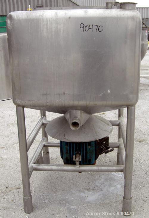 Used: Stainless Steel Likwifier, Approximate 150 Gallon Capacity