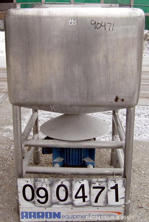 Used: Stainless Steel Likwifier, Approximate 150 Gallon Capacity
