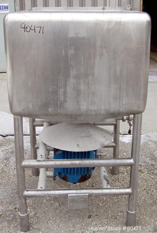 Used: Stainless Steel Likwifier, Approximate 150 Gallon Capacity