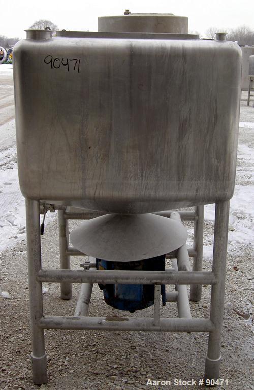 Used: Stainless Steel Likwifier, Approximate 150 Gallon Capacity